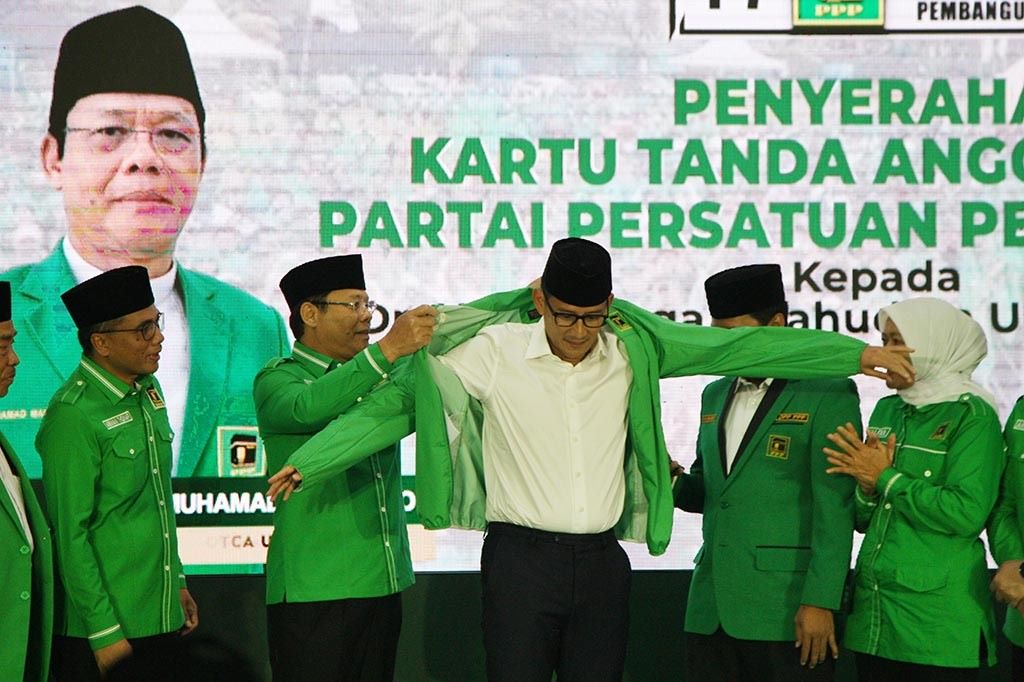 Sandiaga Siap Emban Tugas Baru di PPP
