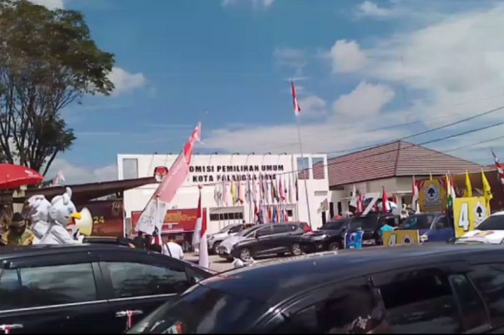 KPU Palangka Raya Libatkan Parpol Sosialisasikan Pemilu Melalui Kirab
