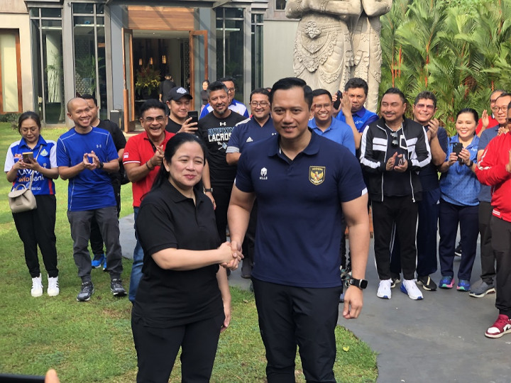 AHY Bertemu Puan Maharani