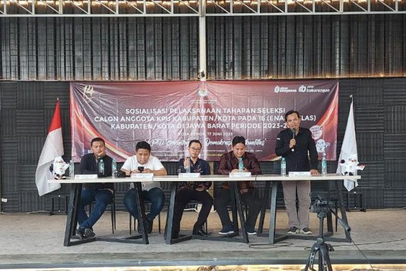 KPU Jabar Buka Pendaftaran Komisioner Tingkat Kota/Kabupaten