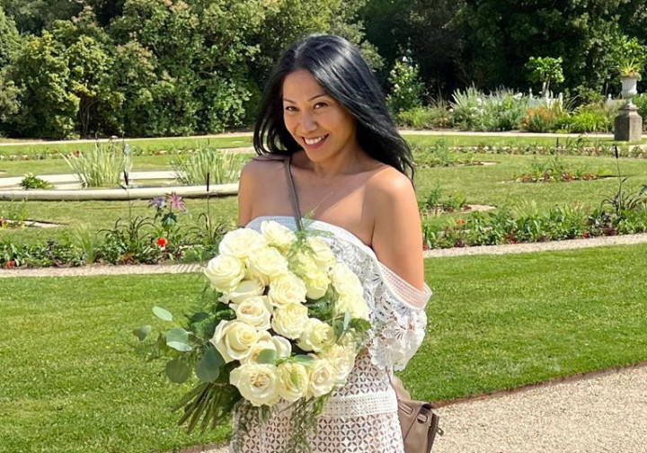 Anggun Tersanjung Namanya Dijadikan Nama Mawar