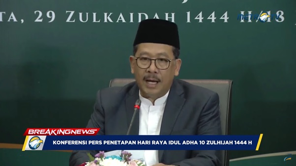 Iduladha 2023 Pemerintah dan Muhammadiyah Beda, Wamenag Ajak Masyarakat Jaga Toleransi