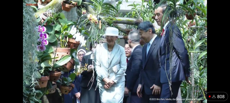 Ini Alasan Presiden Jokowi Ajak Kaisar Naruhito Kunjungi Kebun Raya Bogor