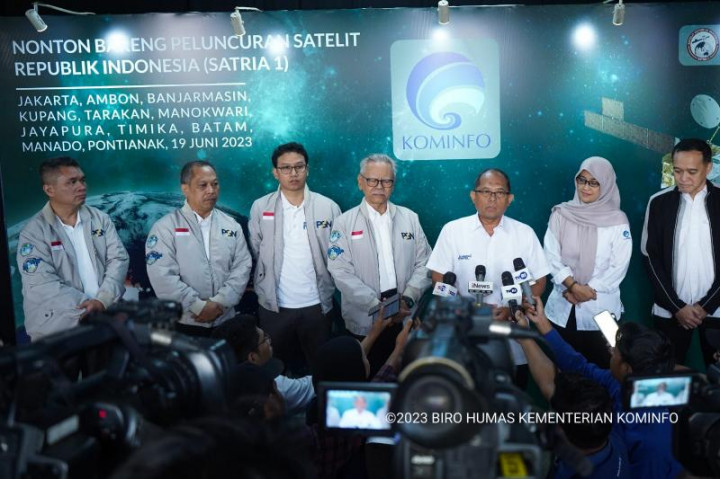 SATRIA-1 di Angkasa, Kominfo Harap Talenta Digital dari Aceh hingga Papua