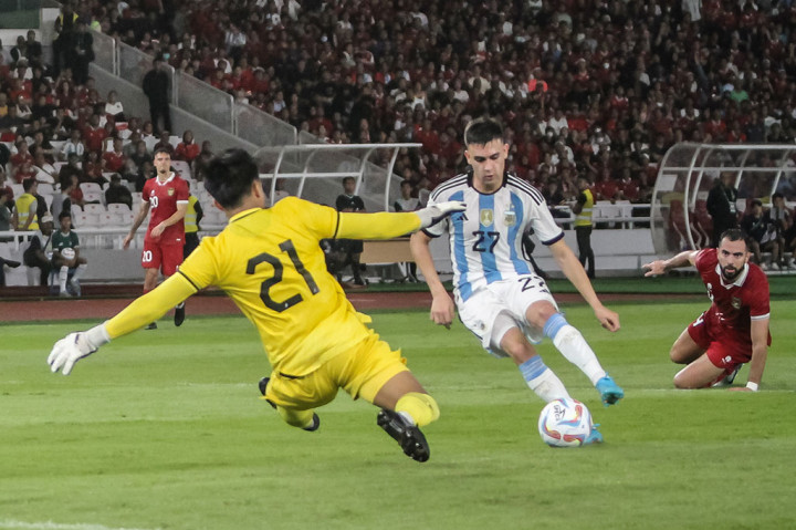 Indonesia Takluk 0-2 dari Argentina