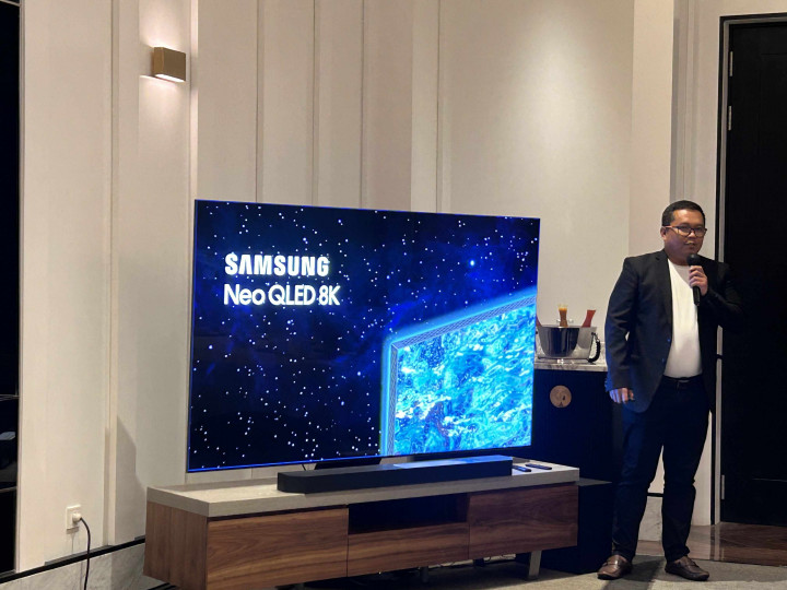 TV Samsung Pakai AI dan Ramah Lingkungan