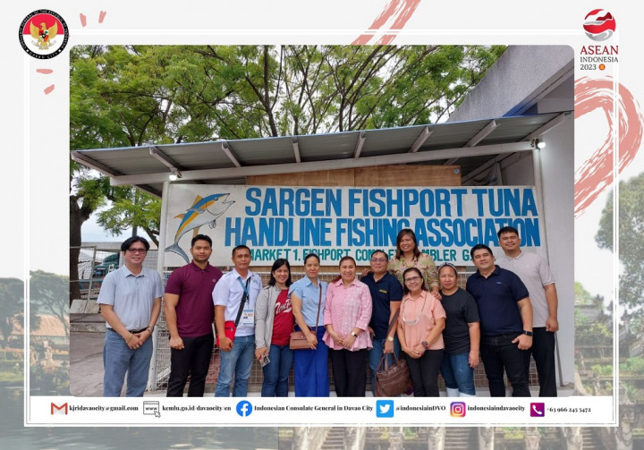 KJRI Davao City Kunjungi Pelabuhan Ikan Internasional Kota General Santos