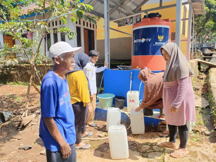 Metro TV Gandeng BAZNAS Atasi Krisi Air Bersih di Sukadana Kuningan