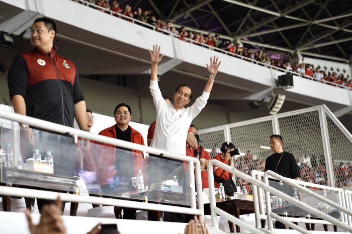 Indonesia Dibekuk Argentina 0-2, Jokowi: Saya Awalnya Takut Kebobolan Banyak