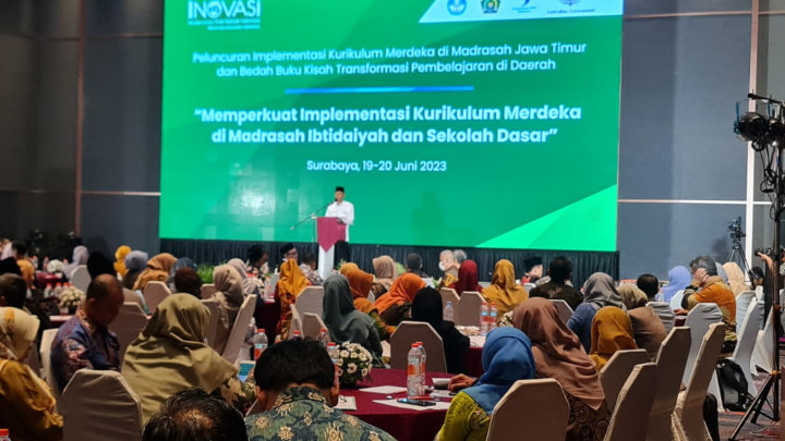Ribuan Guru Madrasah di Jatim Didorong Sebarkan Praktik Baik Kurikulum Merdeka