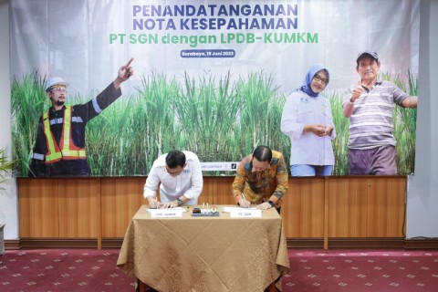 Sugar Co Gandeng LPDB-KUMKM Bantu Modal Petani Tebu