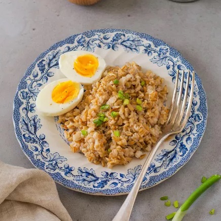 Oatmeal nasi goreng. Foto: Endues TV