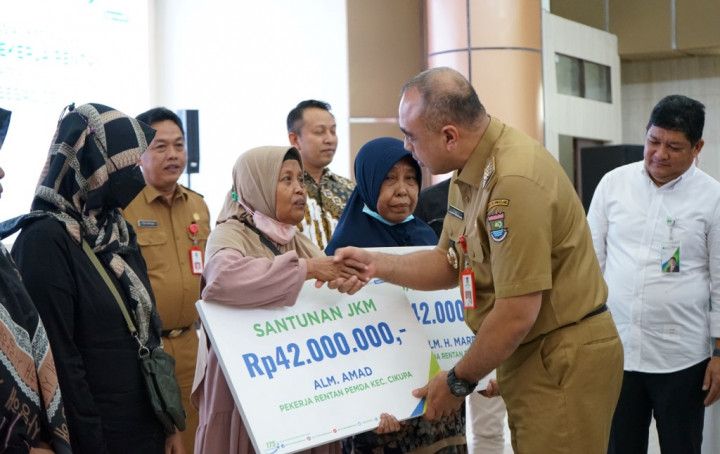 Naik Terus, 86 Ribu Pekerja Rentan di Kabupaten Tangerang Dilindungi BPJS Ketenagakerjaan
