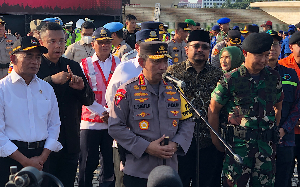 Kapolri Tak Ingin Ada 'Cebong dan Kampret' di Pemilu 2024