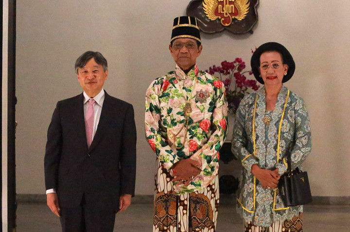 Sri Sultan HB X Terima Kunjungan Kaisar Naruhito