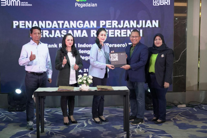 Bidik Nasabah Prioritas, Pegadaian dan BRI Jalin Kerja Sama Tawarkan Produk Unggulan