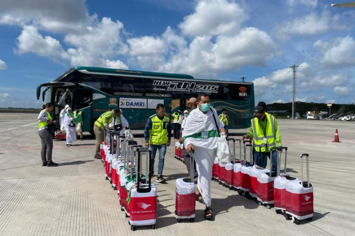932 Calon Haji Lombok Tengah Tiba di Tanah Suci