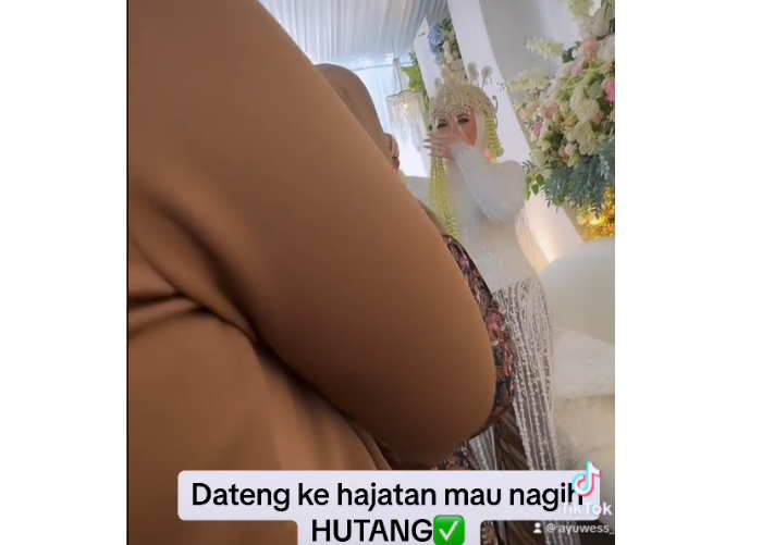 Viral, Pengantin di Tasikmalaya Ditagih Utang Rp18 Juta di Atas Pelaminan