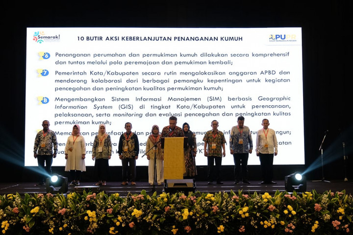 Berkolaborasi Mewujudkan Kawasan Kumuh 0%