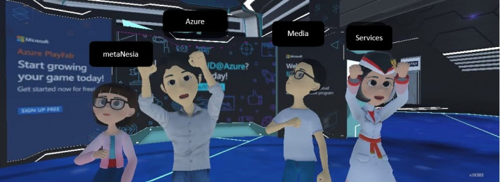metaNesia Makin Imersif Berkat Azure Media Services