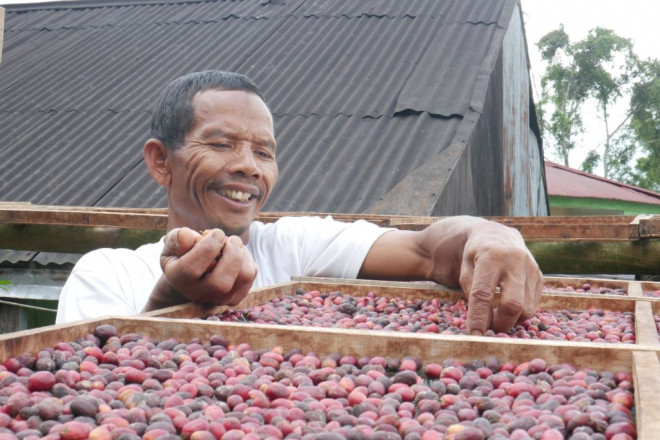 Petani kopi. Foto: Dok Danone AQUA