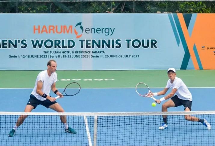 Justin Barki ke Final Harum Energy World Tennis Tour 2023