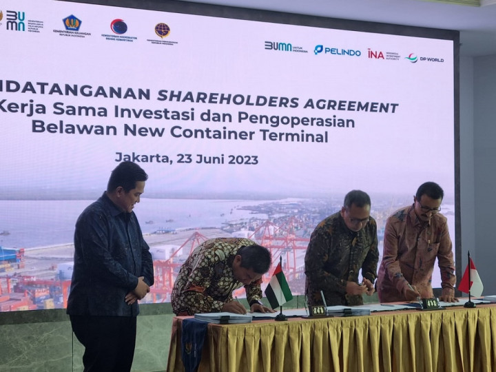 Indonesia dan UEA Akan Kerja Sama Kembangkan Pelabuhan Belawan