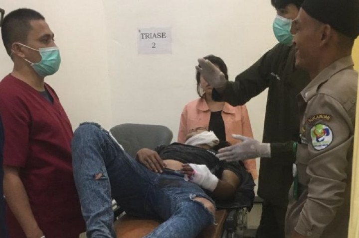 Polres Sukabumi Buru Geng Motor Penganiaya Pedagang