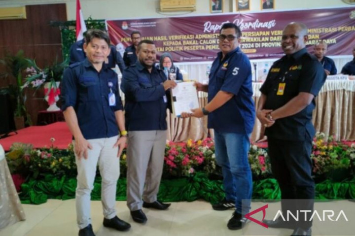 KPU Papua Barat Daya Kembalikan Dokumen 538 Bacaleg DPRD