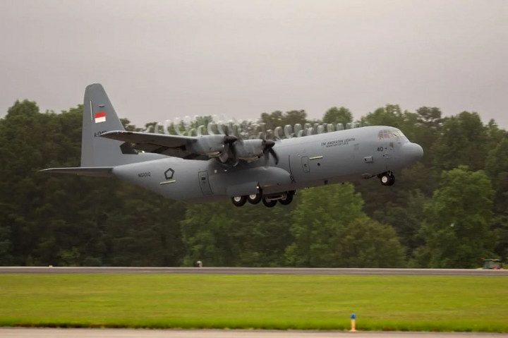 Pesawat Super Hercules C-130 A-1340 Segera Tiba di Indonesia