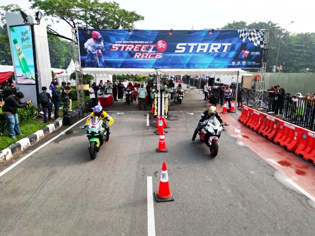 Sambut HUT ke-77 Bhayangkara, Kemayoran Gelar Lomba <i>Street Race</i>