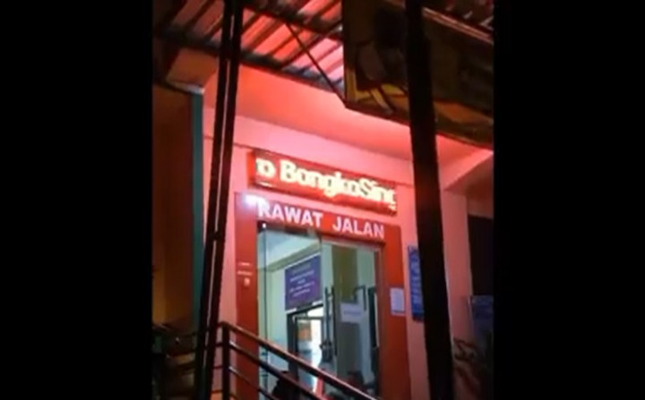 Papan LED Puskesmas di Ngawi Diretas Bertuliskan <i>'Yang Sakit Mati'</i>