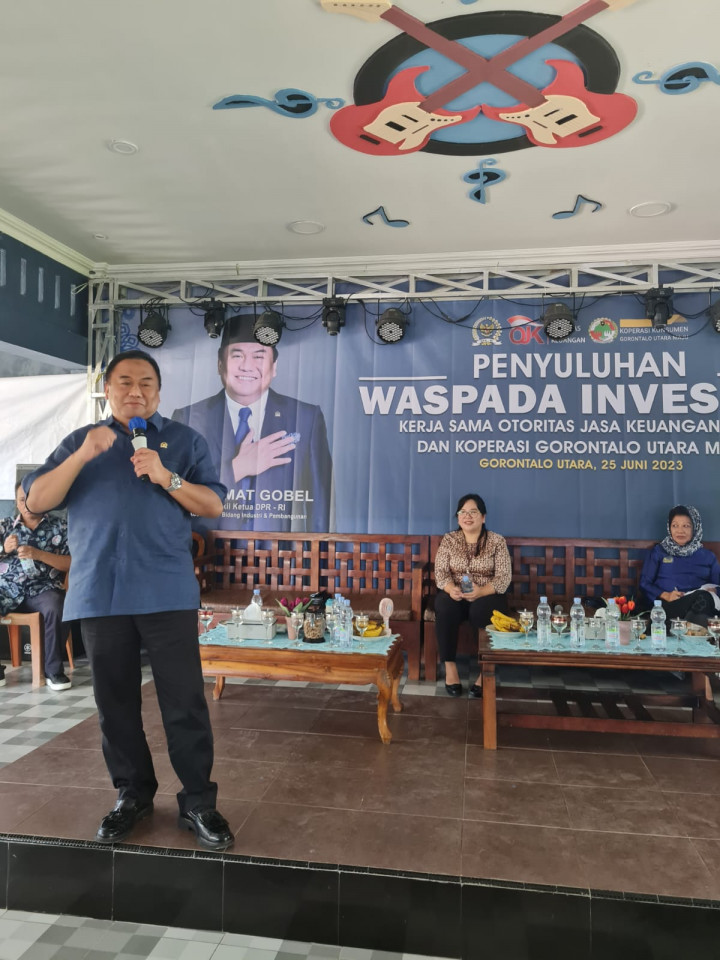 Gobel: Jangan Mudah Tergoda Iming-iming Pinjol Ilegal