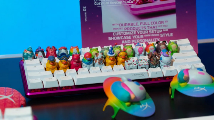 HyperX Punya Custom Keycap Keyboard, Bentuknya Macam-Macam