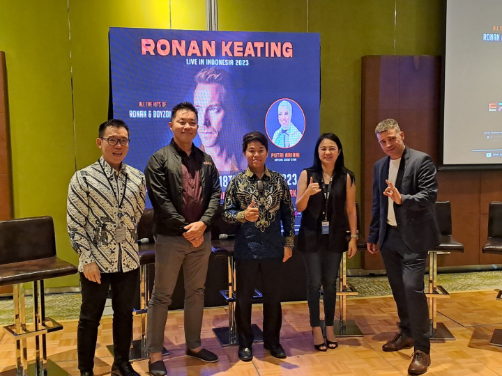 Ronan Keating Konser di Jakarta, Putri Ariani Bakal Jadi Tamu Spesial