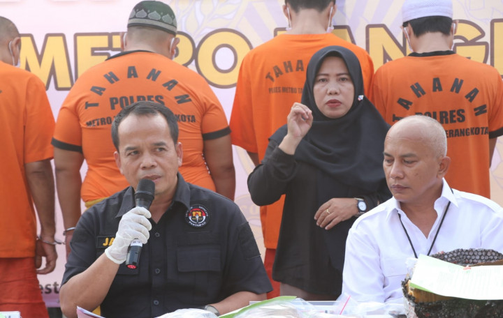 Polres Metro Tangerang Kota Gagalkan Penyelundupan 38 Kg Ganja di Pelabuhan Merak