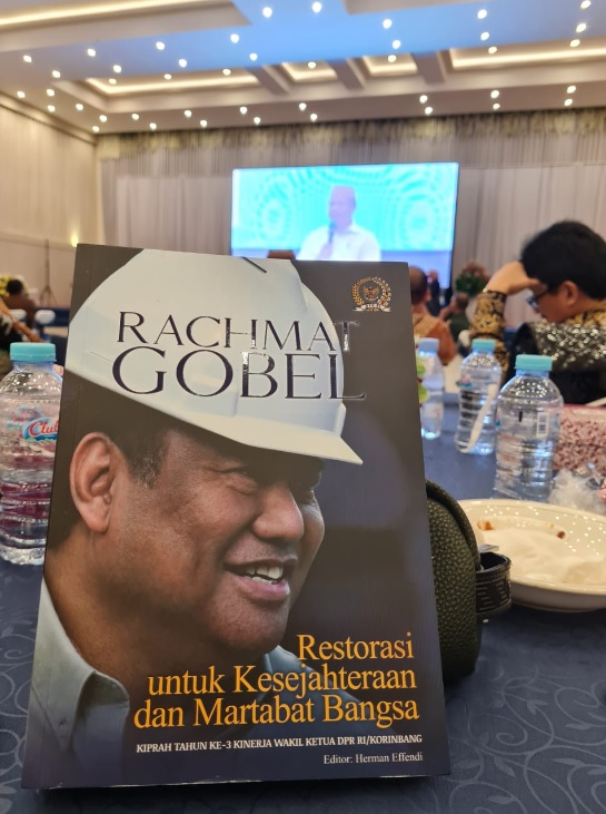 Rachmat Gobel Luncurkan Buku Ketiga 