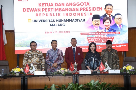 Kunjungi UMM, Wantimpres Bahas Penggunaan Teknologi AI