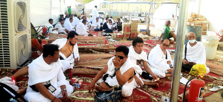 Hadir di Arafah, Jemaah Haji Bersiap Wukuf