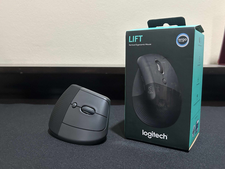 Logitech Lift, Mouse Vertikal Super Nyaman