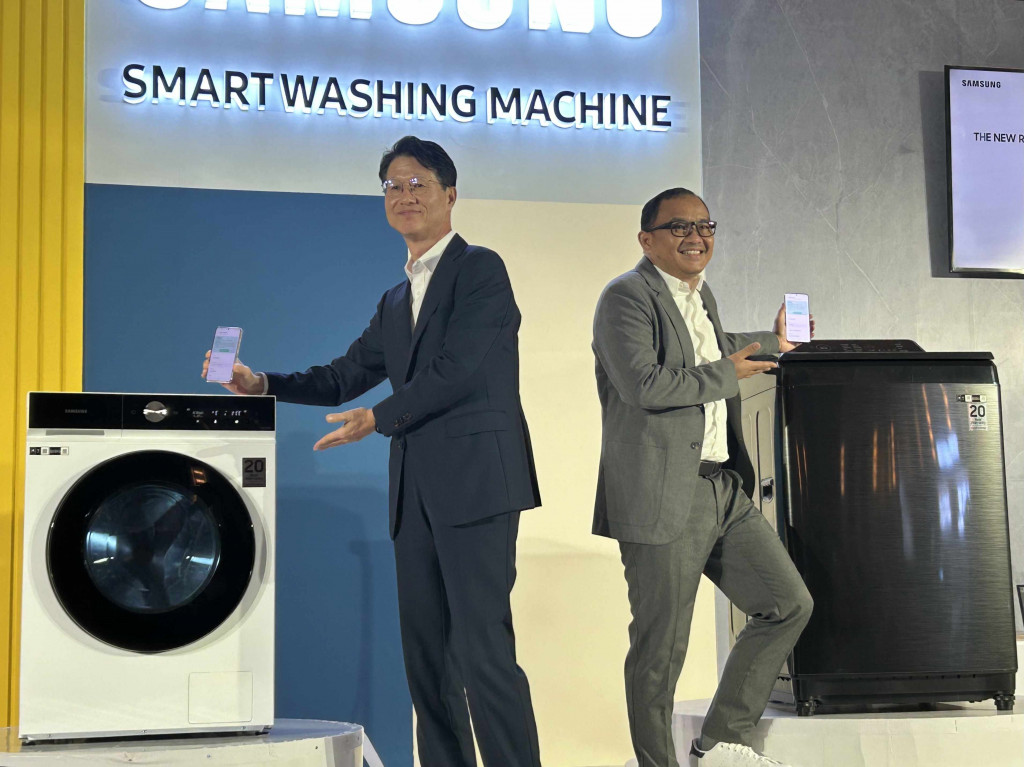 Peluncuran Mesin Cuci BeSpoke AI Washer Dryer Combo dan Top Load Inverter Ecobubble Washer