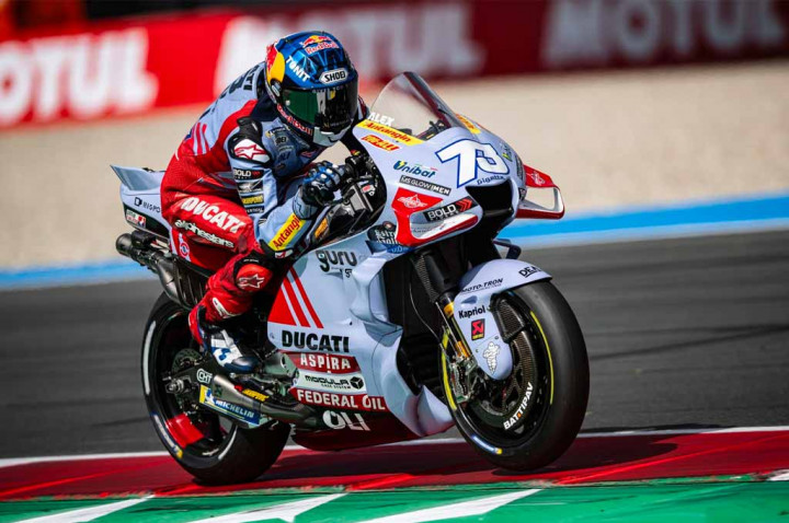 Ban Belakang Cepat Aus, Begini Trik Alex Tembus Finish Keenam di Assen