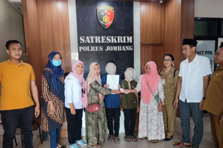 Polres Jombang Mediasi Kasus Bocah SD Aniaya Temannya Hingga Viral