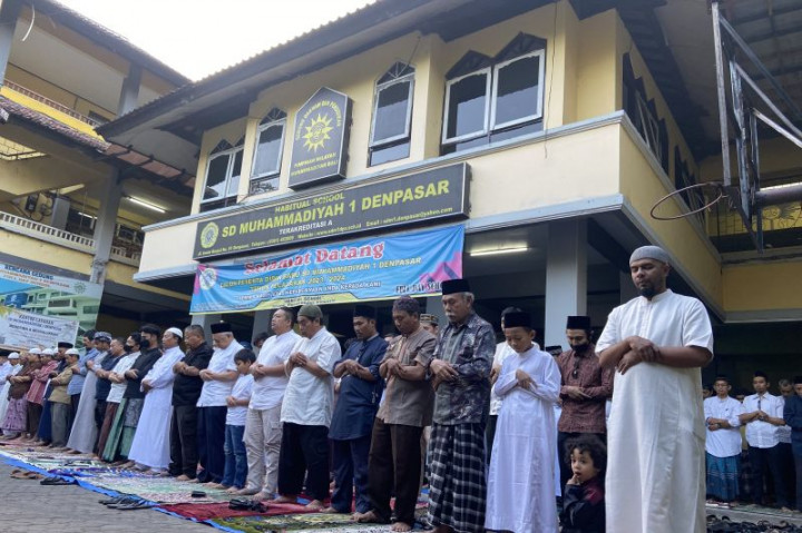 Ratusan Warga Muhammadiyah di Denpasar Gelar Salat Iduladha Pagi Ini