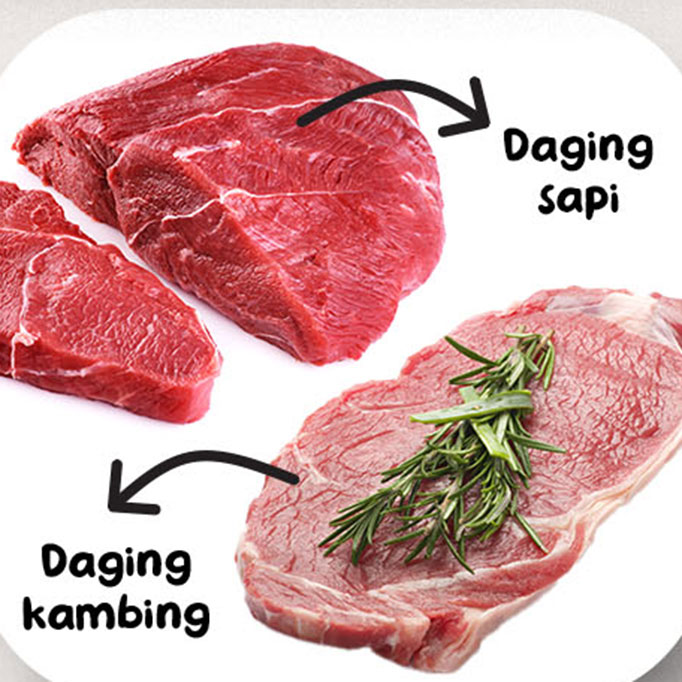 Cara Bedakan Daging Sapi dan Kambing