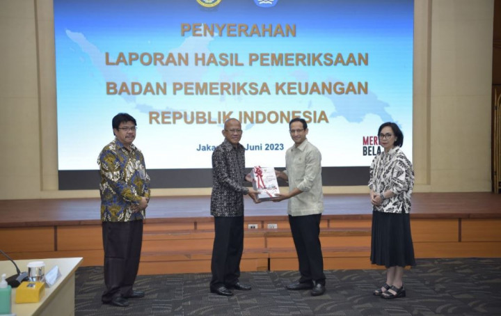 Kemendikbudristek Pertahankan Opini WTP 10 Tahun Berturut-turut dari BPK