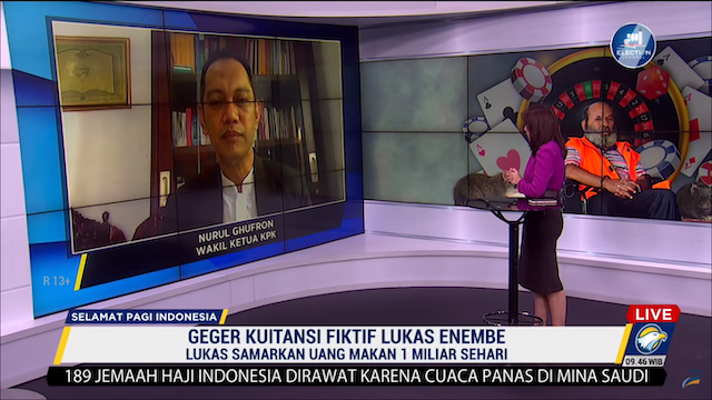 Serahkan Bukti Fiktif, KPK Buat Laporan Pidana Baru Lukas Enembe