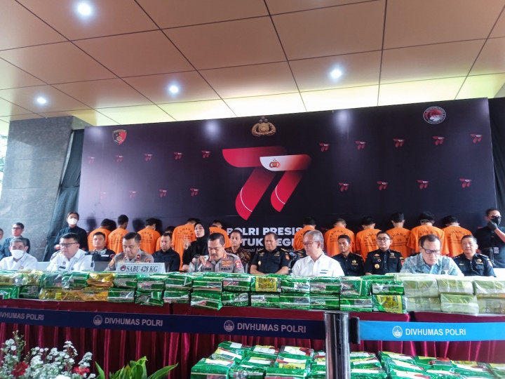 Disita, 140 Ribu Pil Ekstasi Berasal dari Belanda dan Brasil