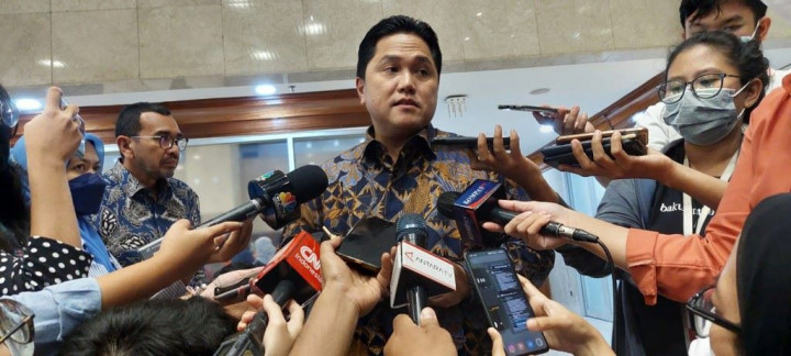 Ditanya Andi Noya Soal Cawapres, Begini Jawaban Erick Thohir