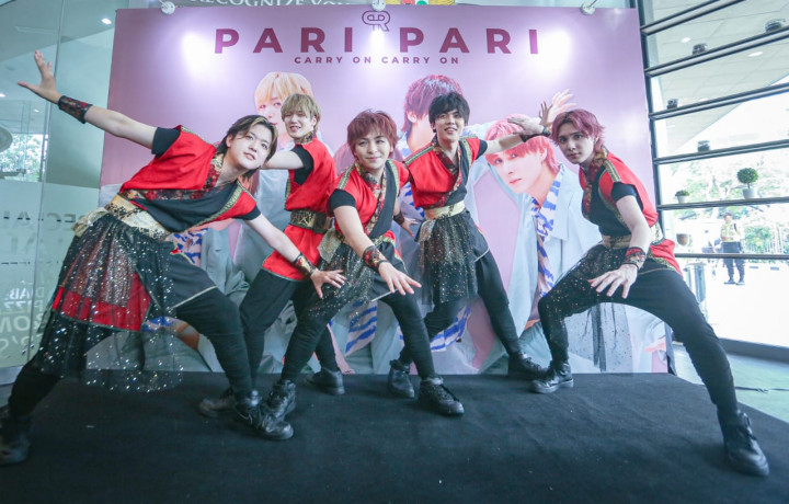 Boyband Asal Jepang, Pari Pari Mantap Berkarier di Indonesia